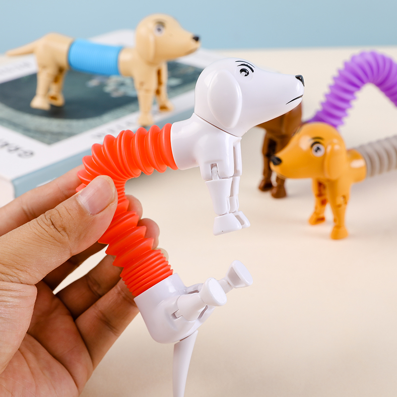 Pipe Bending Spring - Yenilik bahar köpek Pop tüpler duyusal