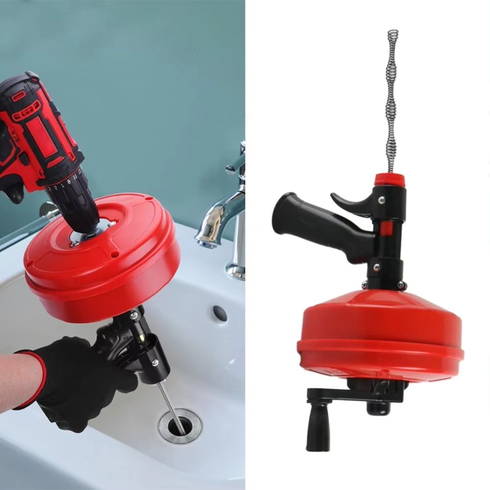 Drain Snake Flexible - Profesyonel Kanal Açma Makinesi Esnek Tesisat