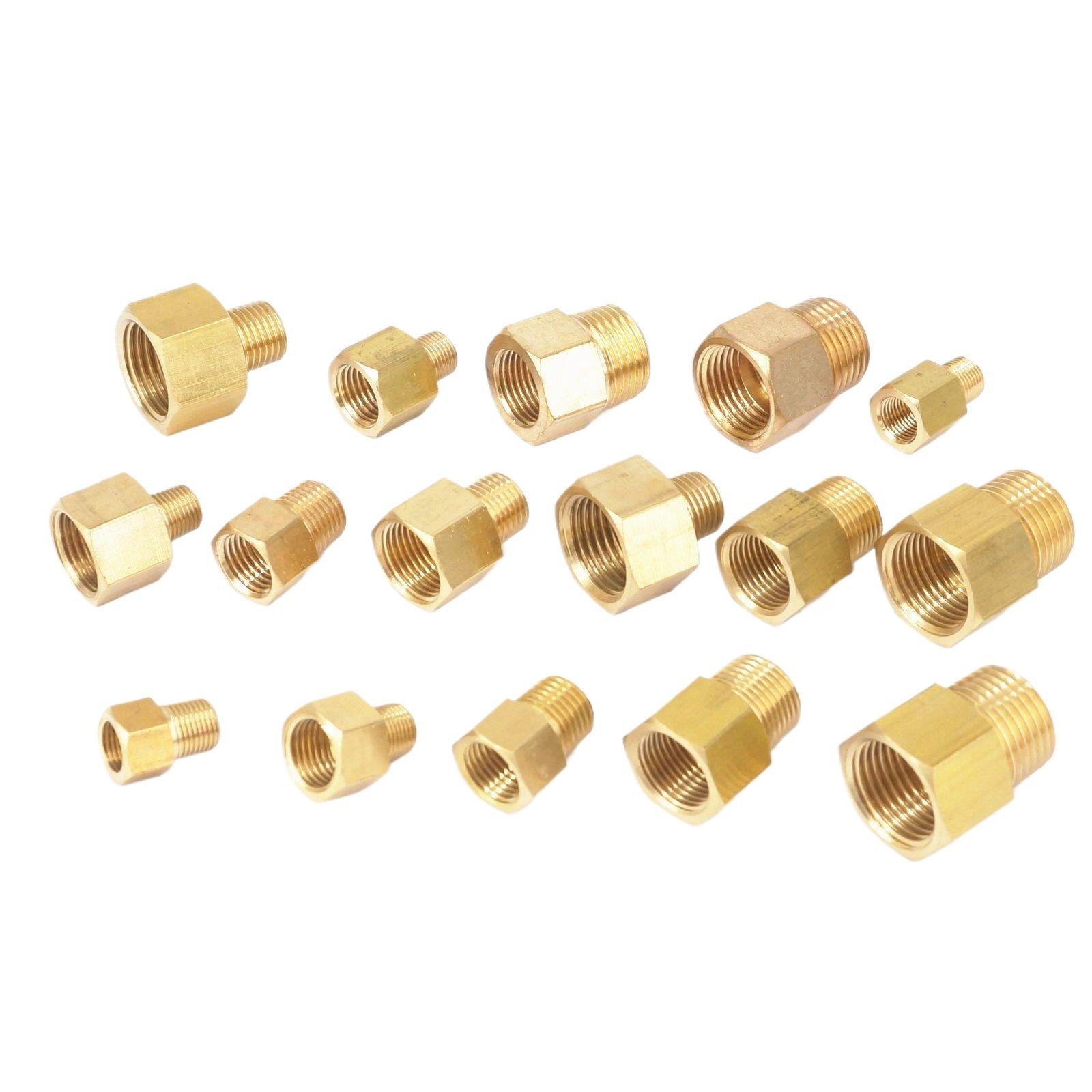 Compression Fitting Brass - Kadın erkek 1/8 