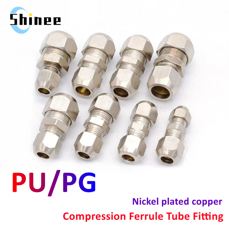 Compression Fitting Brass - Sıkıştırma Yüksük Boru Bağlantısı 4 6