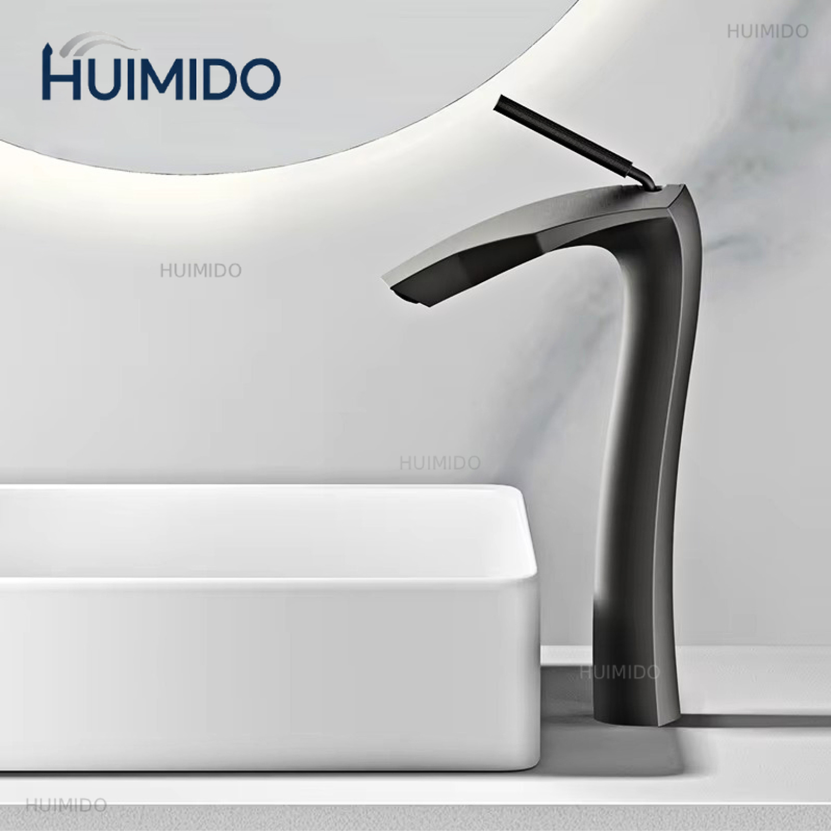 Basin Mixer Cartridge - Lüks Fırçalanmış Altın Pirinç Banyo Bataryası
