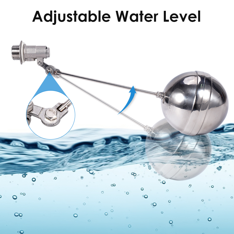 DN15/20/25 Ayarlanabilir Şaman - Float Ball Valve incelemesi ve fiyatı