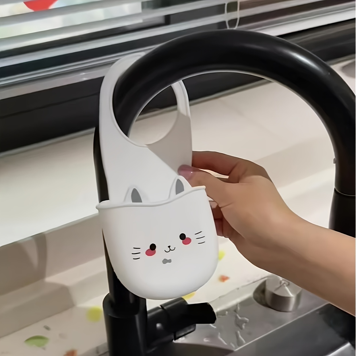 2 Adet Sevimli Kedi Silikon Mu - Silicone Tap Washer incelemesi ve fiyatı