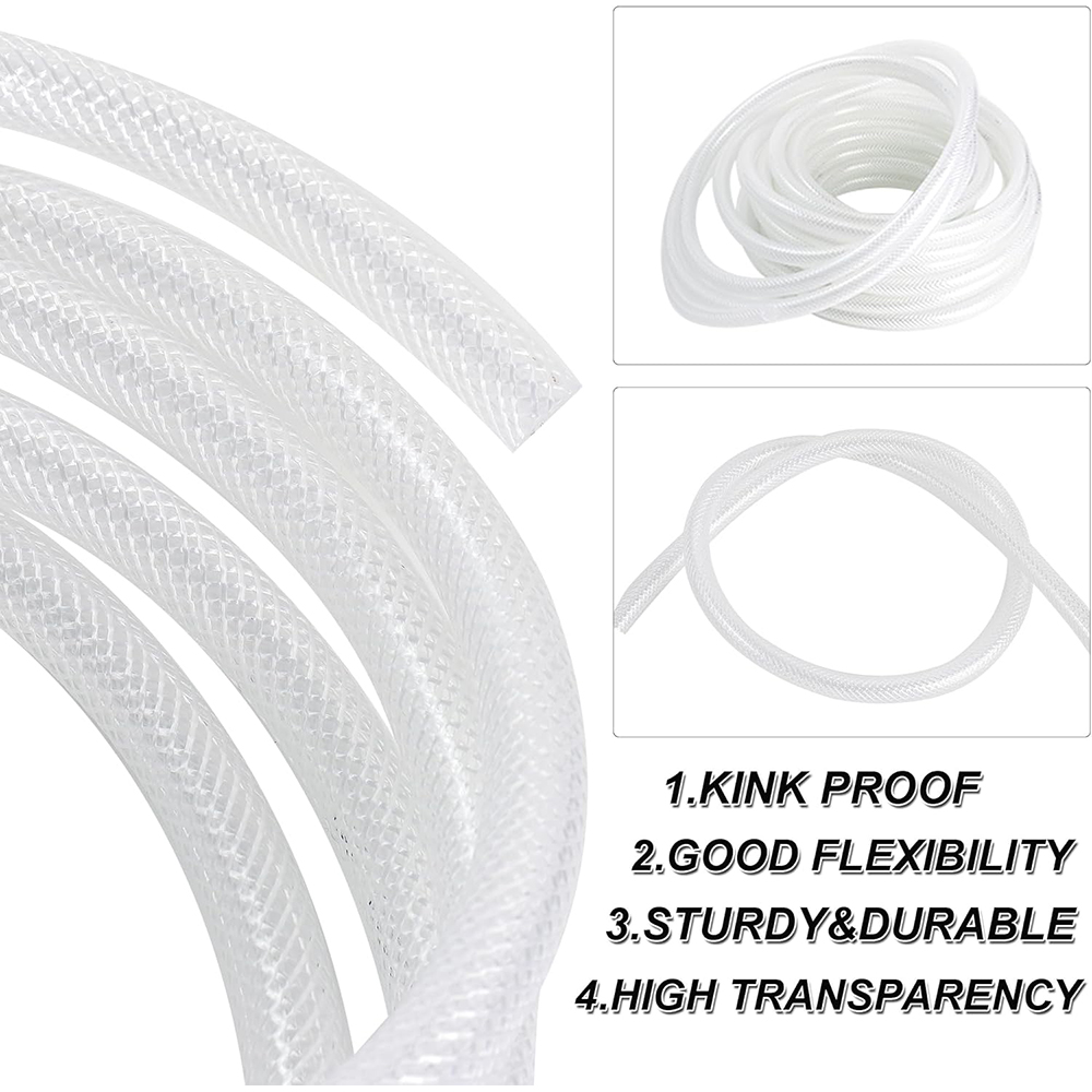 Yüksek Basınçlı Örgülü Şeffaf  - Flexible Hose Braided incelemesi ve fiyatı