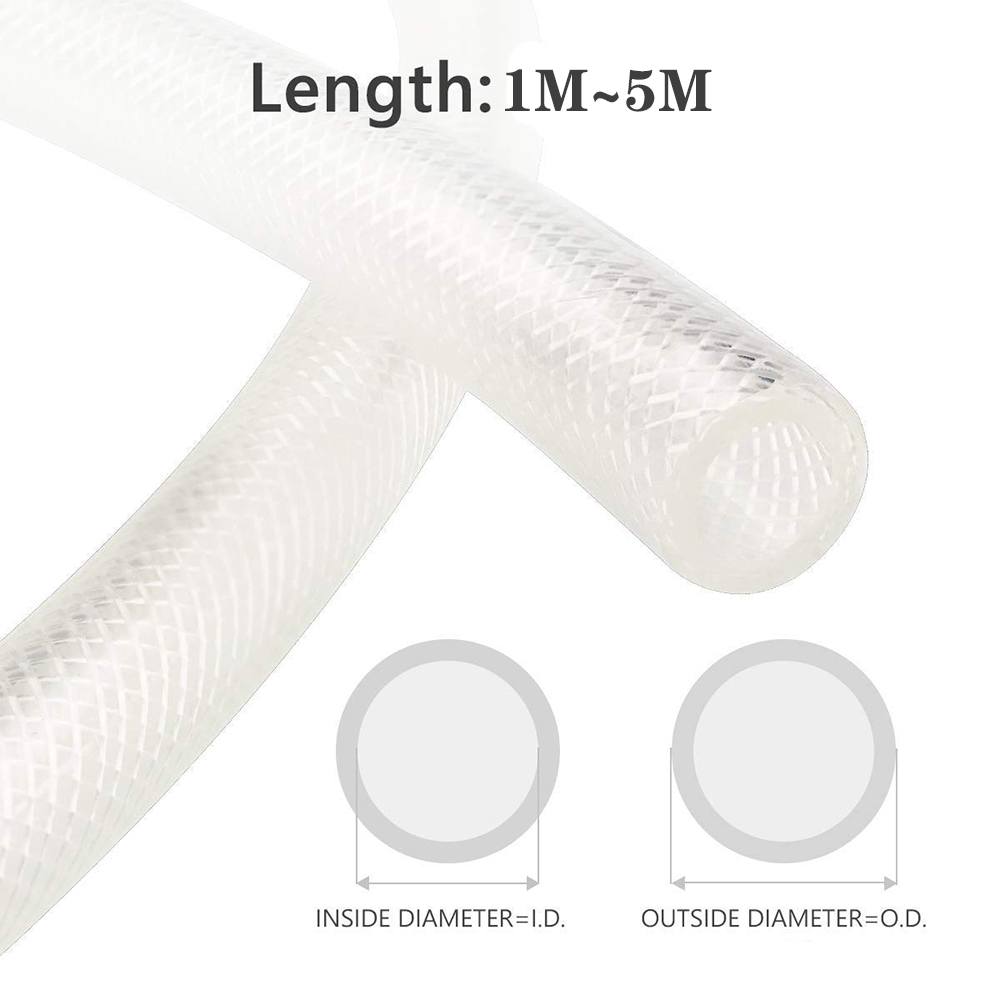 Yüksek Basınçlı Örgülü Şeffaf  - Flexible Hose Braided incelemesi ve fiyatı