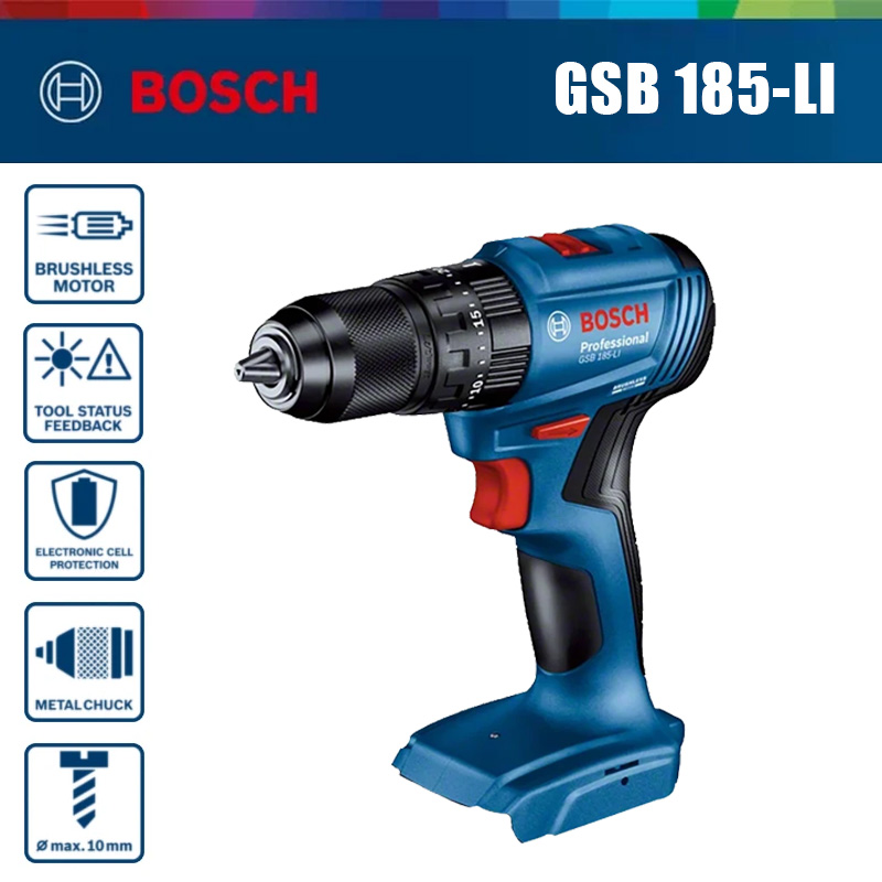 Bosch GSB 185-LI 18V Fırçasız  - Bosch Drill Gsb 18V incelemesi ve fiyatı