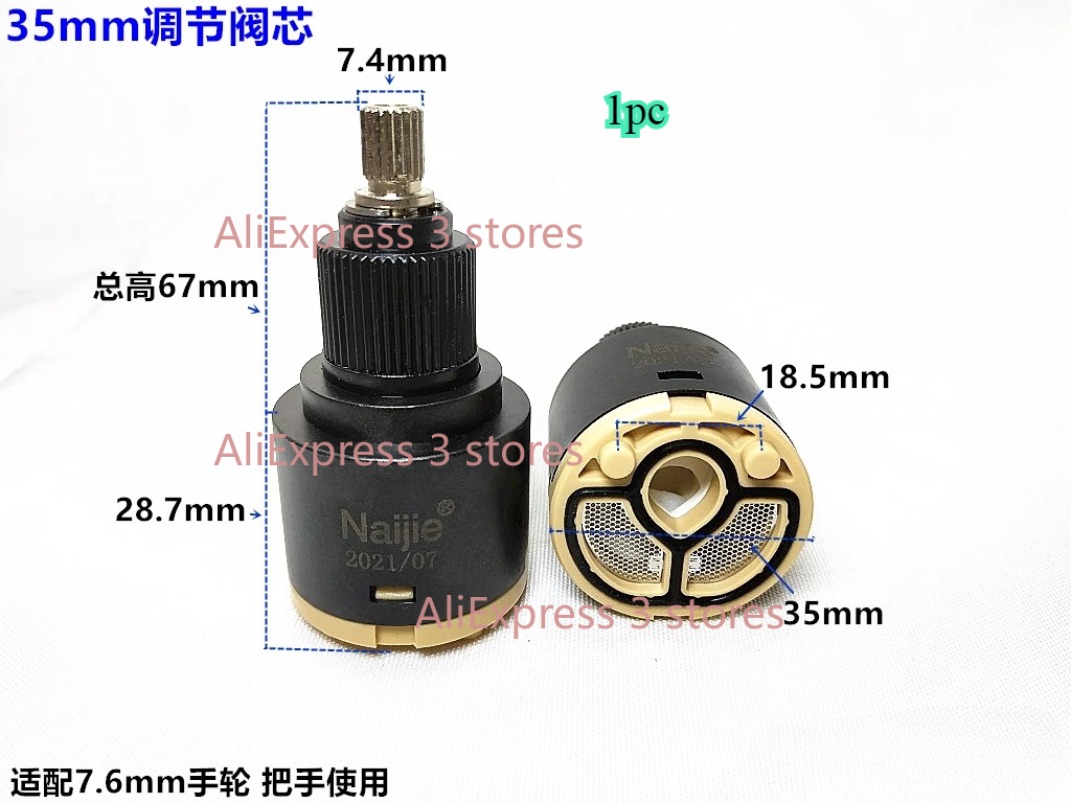 1 adet 28mm/35mm/40mm Su muslu - Basin Mixer Cartridge incelemesi ve fiyatı