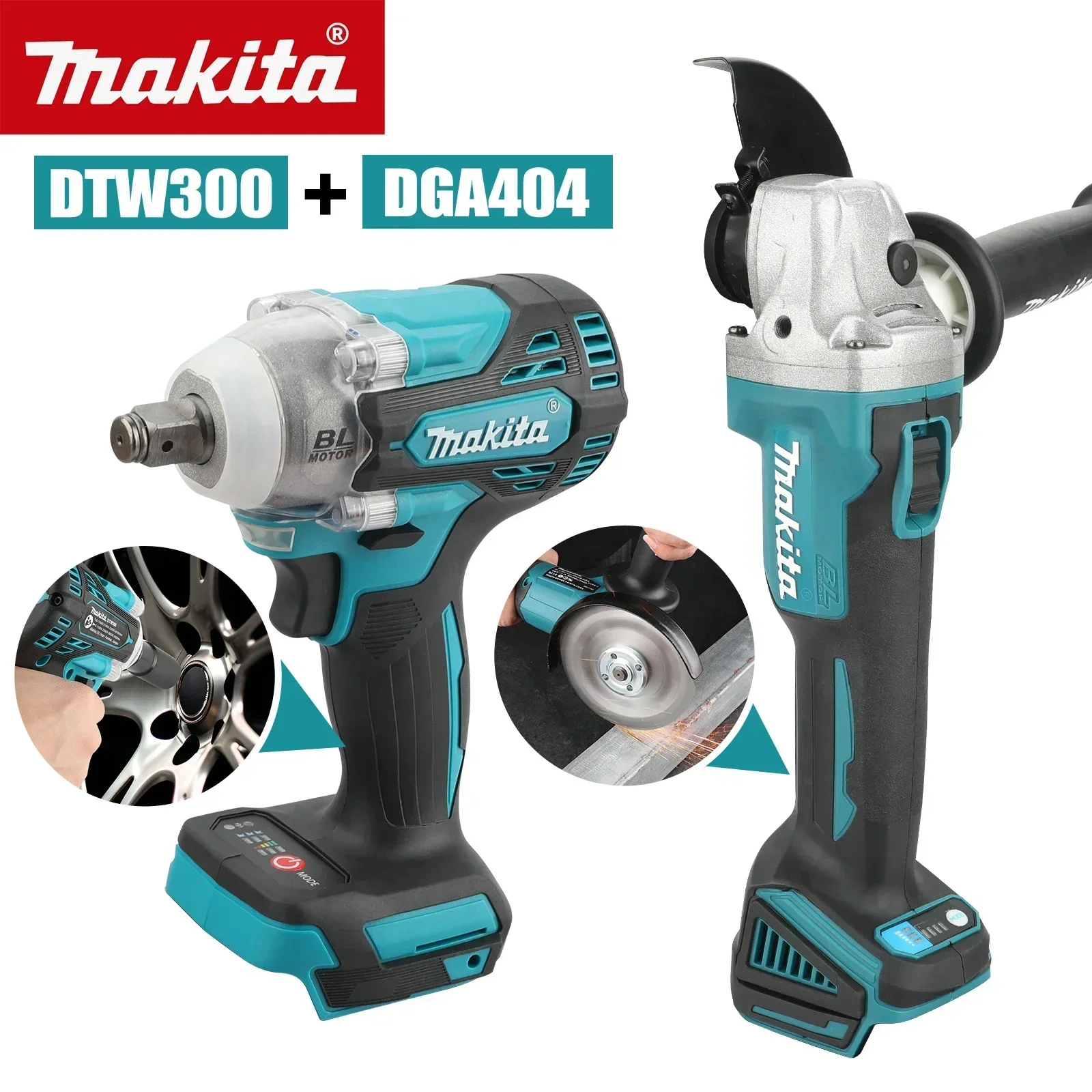 Makita DTW300 DGA404 Akülü Kom - Makita Drill Dtw300 incelemesi ve fiyatı