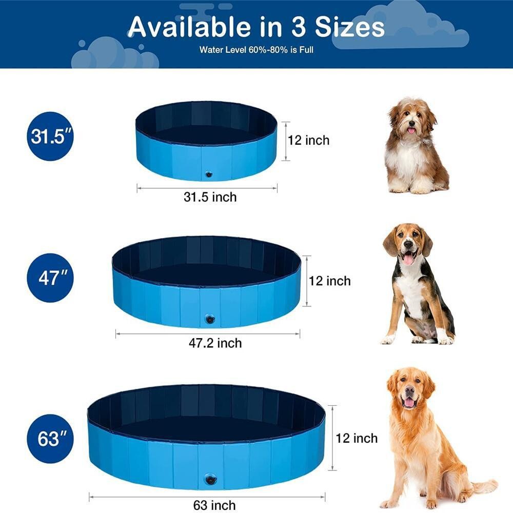 Katlanabilir Köpek Yüzme Havuz - Drain Pipe Clip incelemesi ve fiyatı