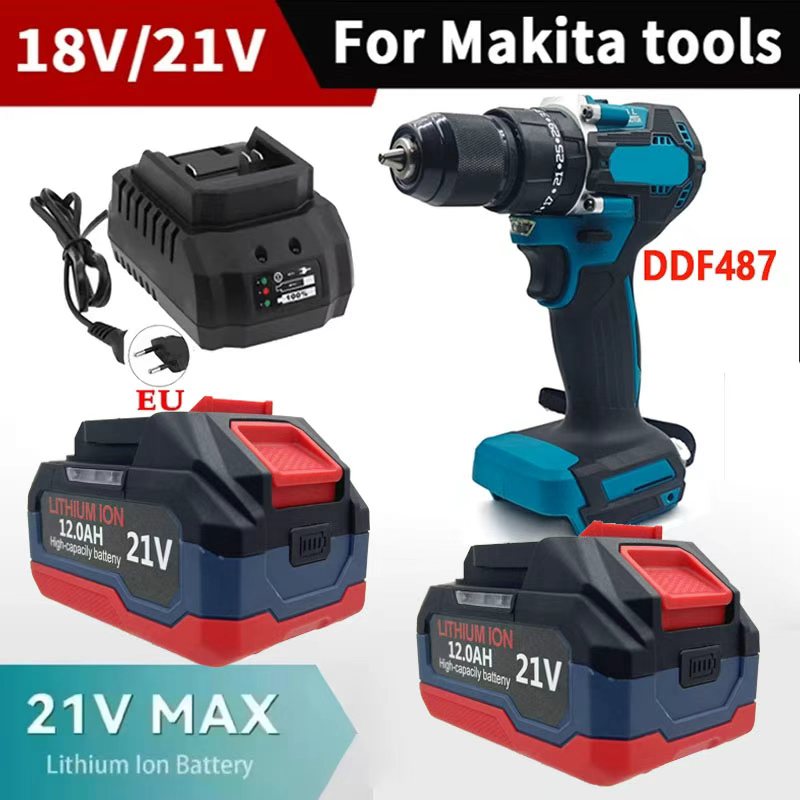 18V 21V 6.0 9.0 12.0Ah Şarj Ed - Makita Drill Ddf484 incelemesi ve fiyatı