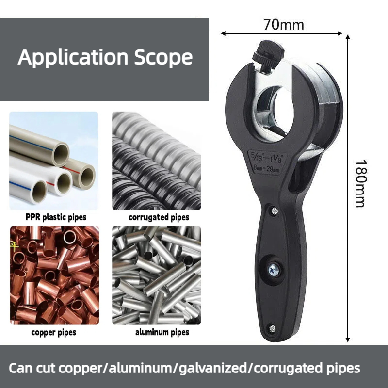 1 adet cırcırlı boru boru kesi - Pipe Cutter Ratchet incelemesi ve fiyatı