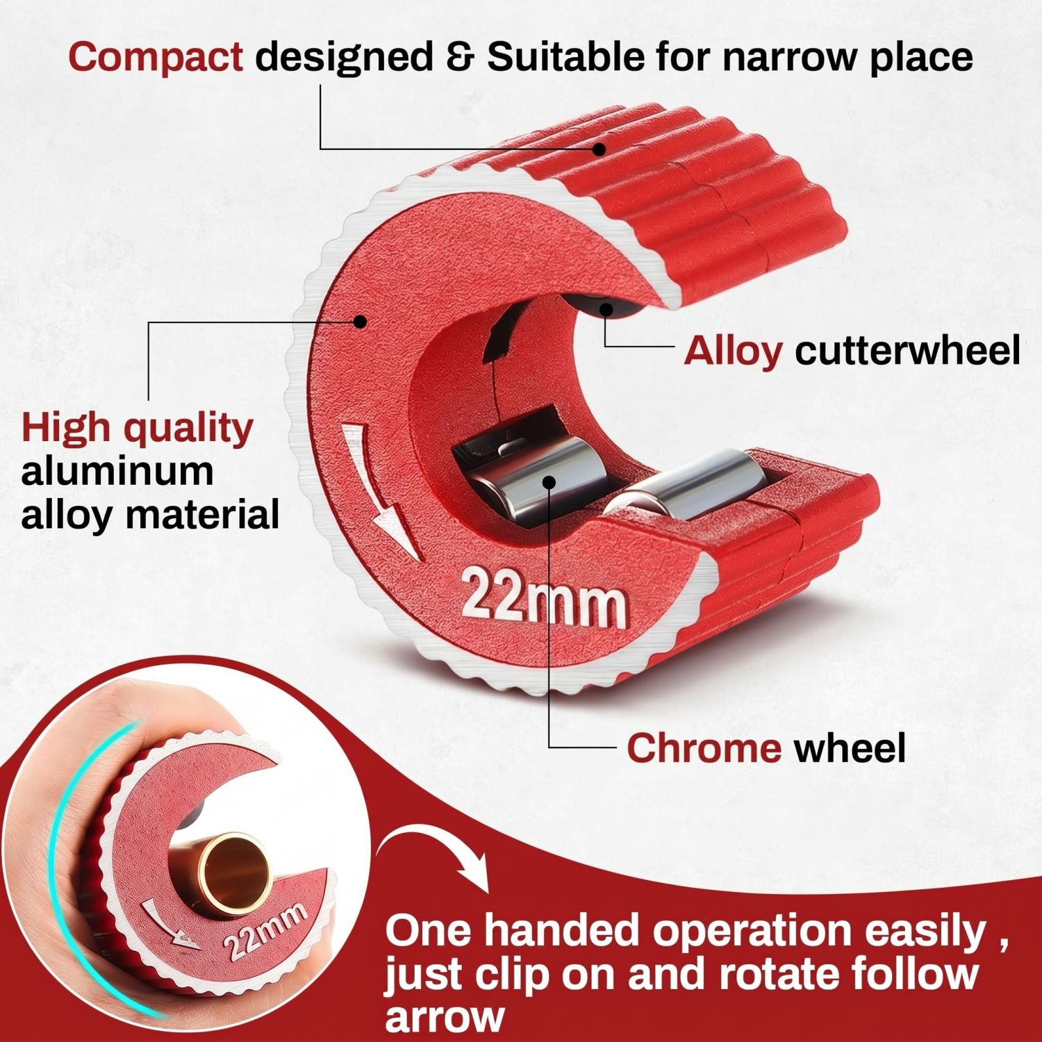 Bakır Boru Kesme Seti 3 Parça  - Pipe Cutter Ratchet incelemesi ve fiyatı