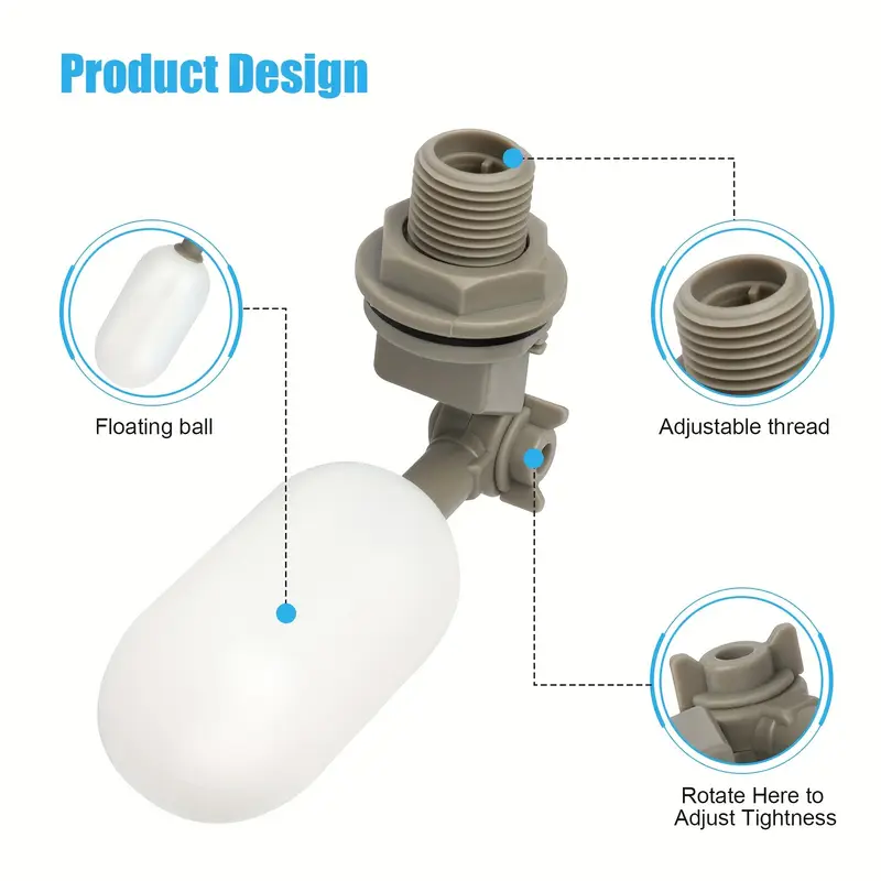 4 adet çiftlik sığır plastik s - Float Ball Valve incelemesi ve fiyatı