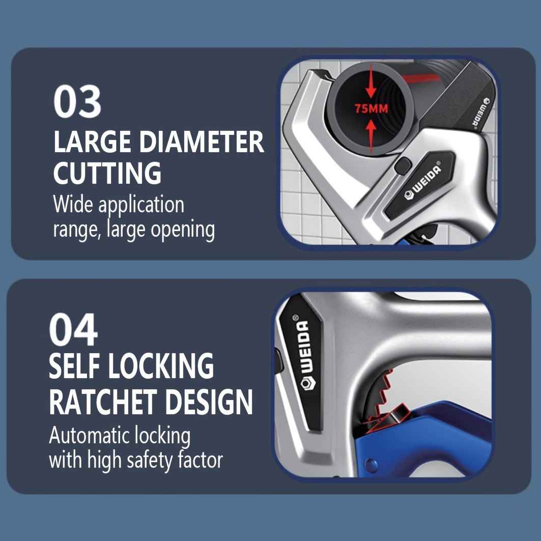 Endüstriyel sınıf boru kesici  - Pipe Cutter Ratchet incelemesi ve fiyatı