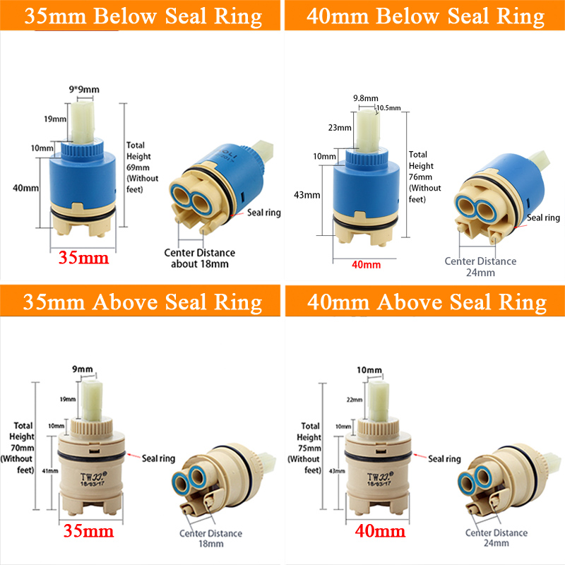 Musluk karıştırma yüksek spool - Basin Mixer Cartridge incelemesi ve fiyatı