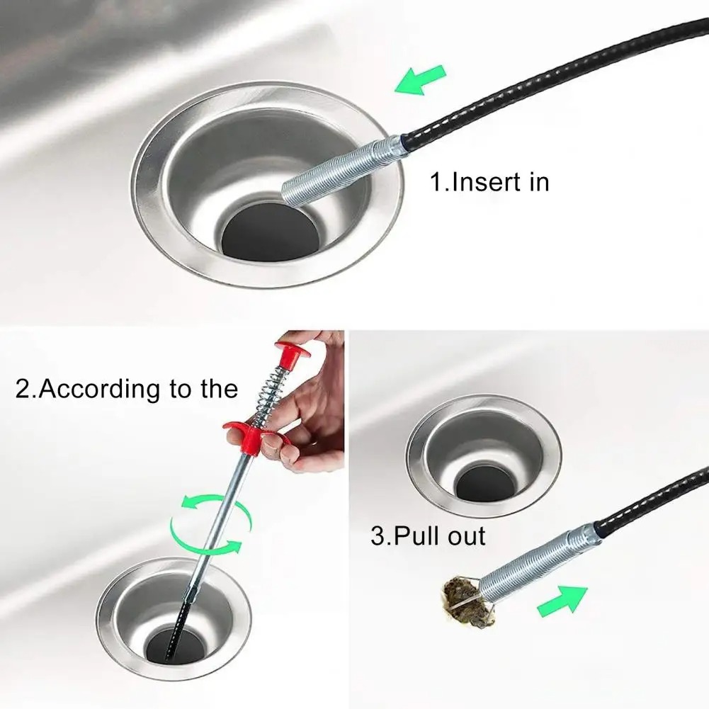 Esnek Yaylı Yılan Drenaj Borus - Drain Snake Flexible incelemesi ve fiyatı