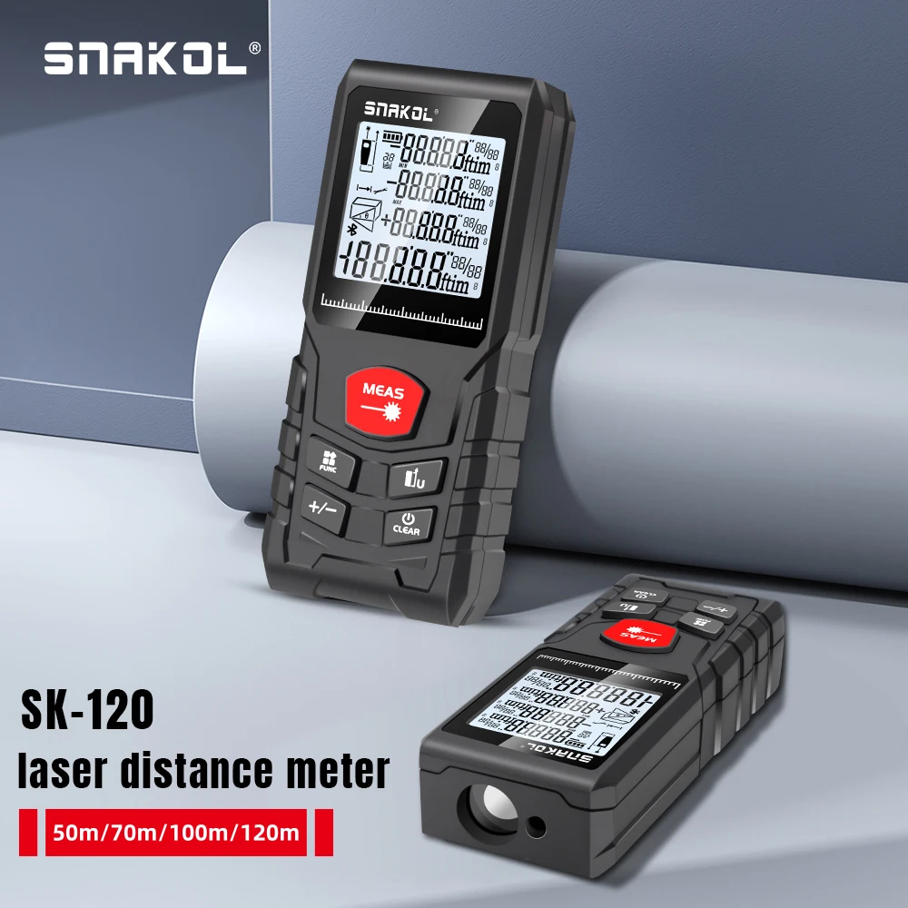 SNAKOL Lazer Mesafe Ölçer 50m  - Stanley Tape 25Ft incelemesi ve fiyatı
